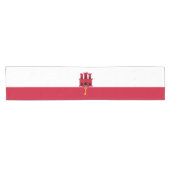 Flagge Gibraltars Kurzer Tischläufer (Horizontal)