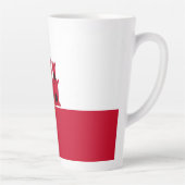 Flagge Gibraltars Milchtasse (Rechts)