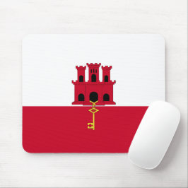 Flagge Gibraltars Mousepad