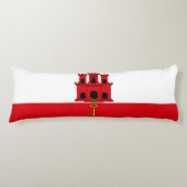 Flagge Gibraltars Seitenschläferkissen (Vorderseite)