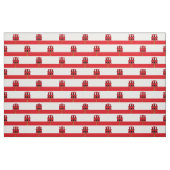 Flagge Gibraltars Stoff (Fat Quarter (45,7 x 55,9 cm))