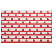 Flagge Gibraltars Stoff (Fat Quarter (45,7 x 55,9 cm))