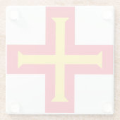 Flagge Glasuntersetzer (Rückseite)