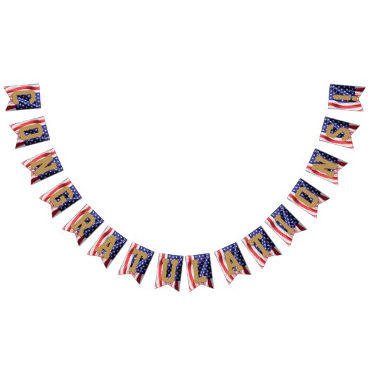 Flagge-Glückwunsch-Militär-Ruhestand Wimpelkette (Alle)