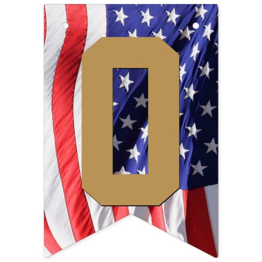 Flagge-Glückwunsch-Militär-Ruhestand Wimpelkette (Zweite Fahne)