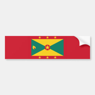 Flagge Grenadas Autoaufkleber