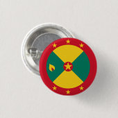 Flagge Grenadas Button (Vorne & Hinten)