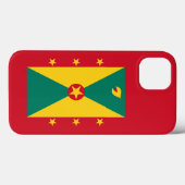 Flagge Grenadas Case-Mate iPhone Hülle (Rückseite (Horizontal))