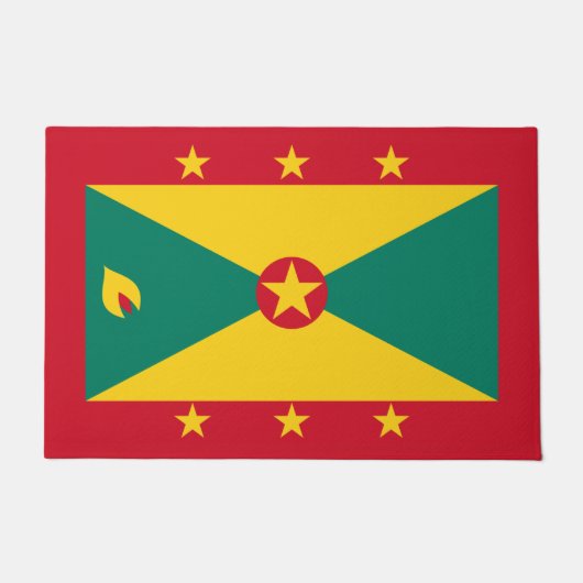 Flagge Grenadas Fußmatte (Vorderseite)
