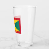 Flagge Grenadas Glas (Links)
