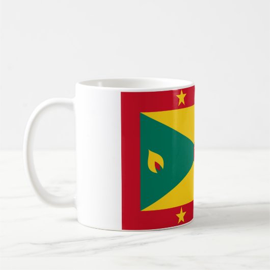 Flagge Grenadas Kaffeetasse (Links)
