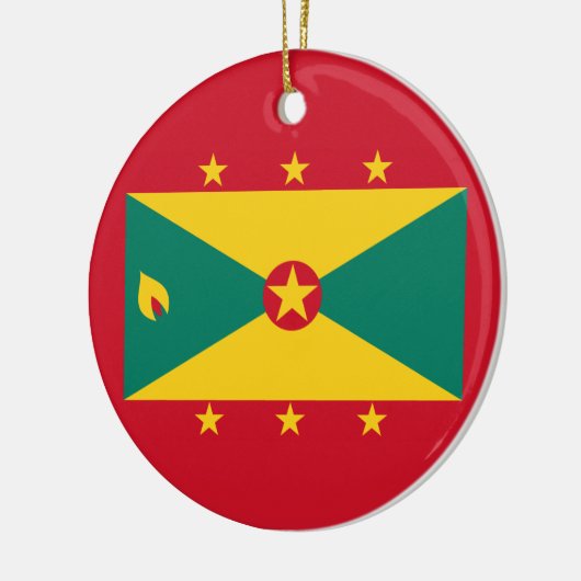 Flagge Grenadas Keramik Ornament (Links)