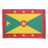 Flagge Grenadas Kissenbezug (Vorderseite-Links)