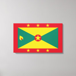 Flagge Grenadas Leinwanddruck