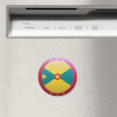 Flagge Grenadas Magnet (In Situ (Geschirrspüler))