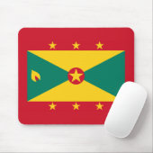 Flagge Grenadas Mousepad (Mit Mouse)