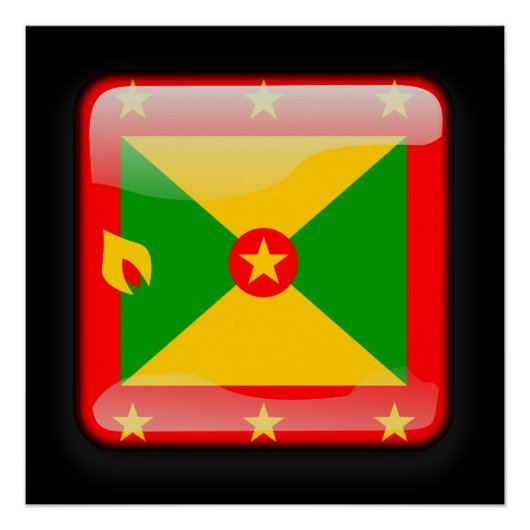Flagge Grenadas Poster (Vorderseite)