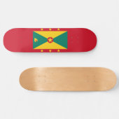 Flagge Grenadas Skateboard (Horizontal)