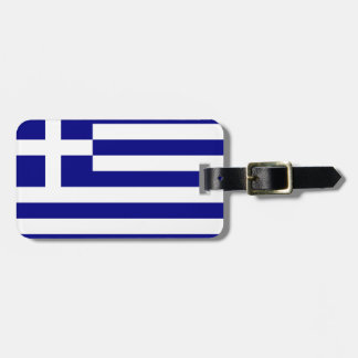 Flagge Griechenland einfacher Identifikation Gepäckanhänger