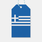 Flagge Griechenland Souvenir Geschenkanhänger (Rückseite)