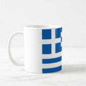 Flagge Griechenland Souvenir Kaffeetasse (Links)