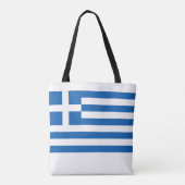 Flagge Griechenland Souvenir Tasche (Rückseite)