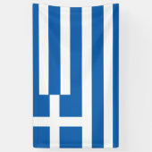 Flagge Griechenlands Banner (Vertikal)
