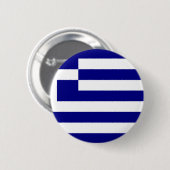 Flagge Griechenlands Button (Vorne & Hinten)