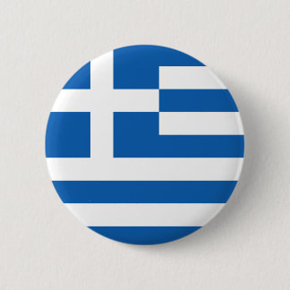 Flagge Griechenlands Button