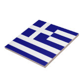 Flagge Griechenlands Fliese (Seite)
