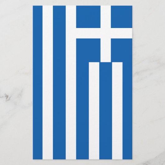 Flagge Griechenlands Griechische Flagge Flyer (Vorne)