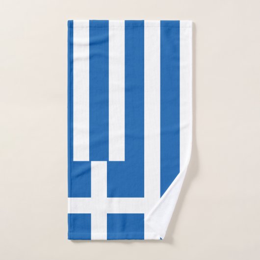 Flagge Griechenlands Handtuch (Handtuch)
