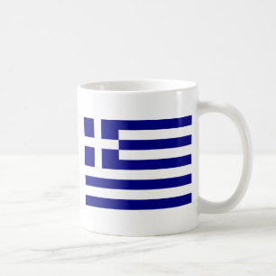 Flagge Griechenlands Kaffeetasse