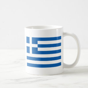 Flagge Griechenlands Kaffeetasse
