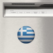 Flagge Griechenlands Magnet (In Situ (Geschirrspüler))