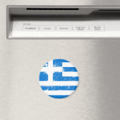 Flagge Griechenlands Magnet (In Situ (Geschirrspüler))