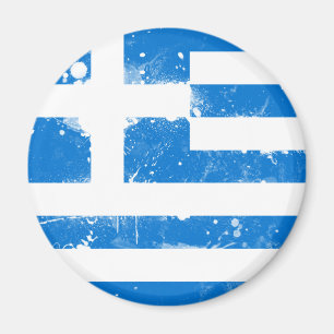 Flagge Griechenlands Magnet