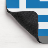 Flagge Griechenlands Mousepad (Ecke)