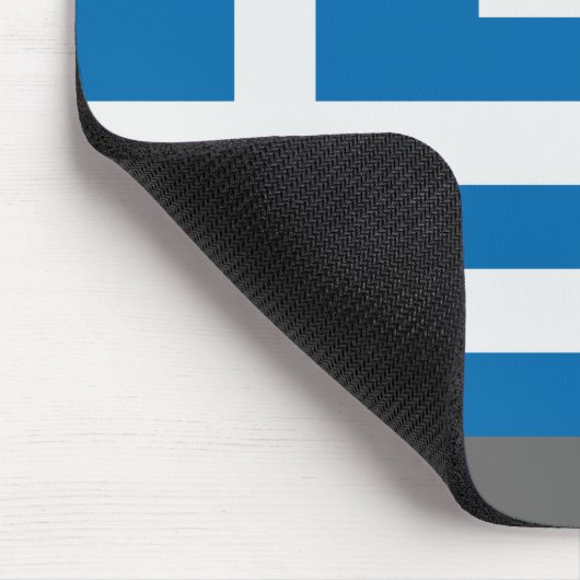 Flagge Griechenlands Mousepad (Ecke)