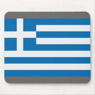 Flagge Griechenlands Mousepad