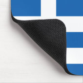 Flagge Griechenlands Mousepad (Ecke)