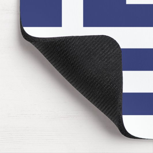 Flagge Griechenlands Mousepad (Ecke)