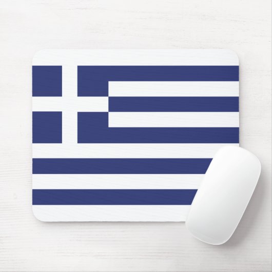Flagge Griechenlands Mousepad (Mit Mouse)