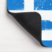 Flagge Griechenlands Mousepad (Ecke)
