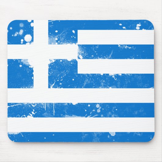 Flagge Griechenlands Mousepad (Vorne)