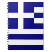 Flagge Griechenlands Notizblock (Vorderseite)