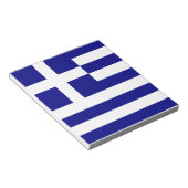 Flagge Griechenlands Notizblock (angewinkelt)
