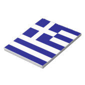 Flagge Griechenlands Notizblock (Rotiert)
