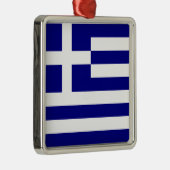 Flagge Griechenlands Ornament Aus Metall (Rechts)