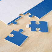 Flagge Griechenlands Puzzle (Seite)